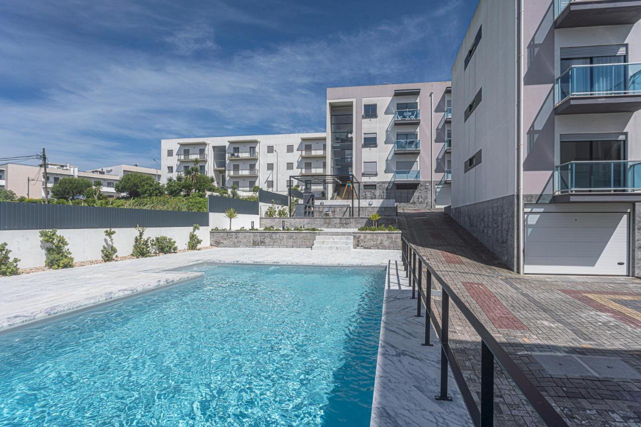 Apartamento T3 Mar Azul Apartment Назаре Екстериор снимка